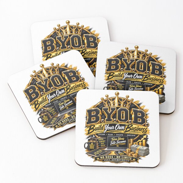 Item preview, B.Y.O.B. Build Your Own Business – Entrepreneur Boss Motivation designed and sold by BilcoStillbaze.