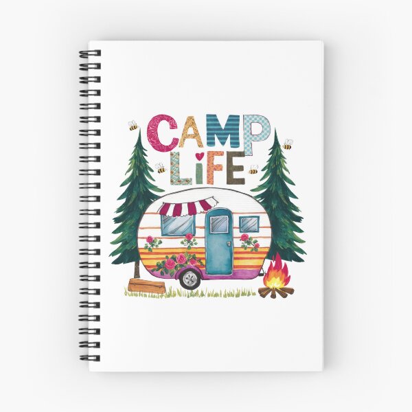 Item preview, Camp Life Cute camper designed and sold by aponwao.
