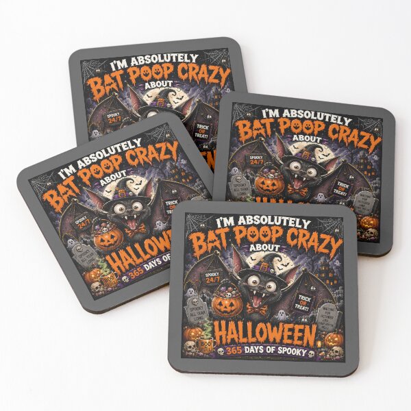 Item preview, Bat Poop Crazy About Halloween – 365 Days of Spooky designed and sold by Hornace88studio.
