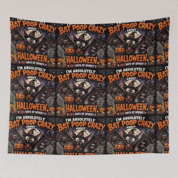 Item preview, Bat Poop Crazy About Halloween – 365 Days of Spooky designed and sold by Hornace88studio.
