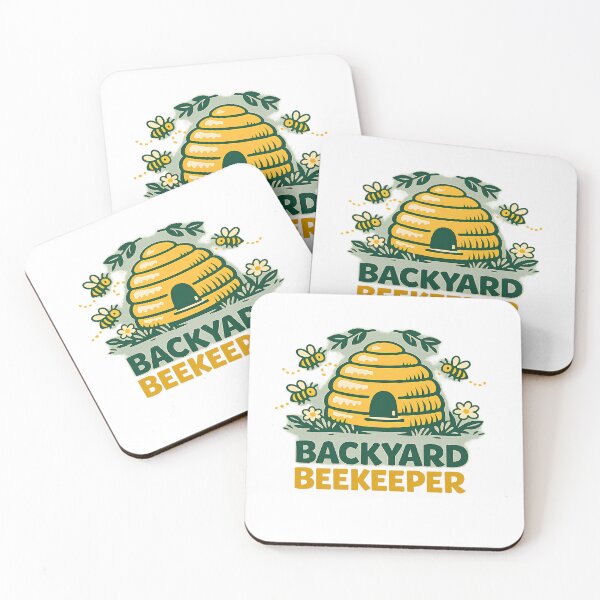 Item preview, homey home: backyard beekeeper and bees designed and sold by DesingScan.