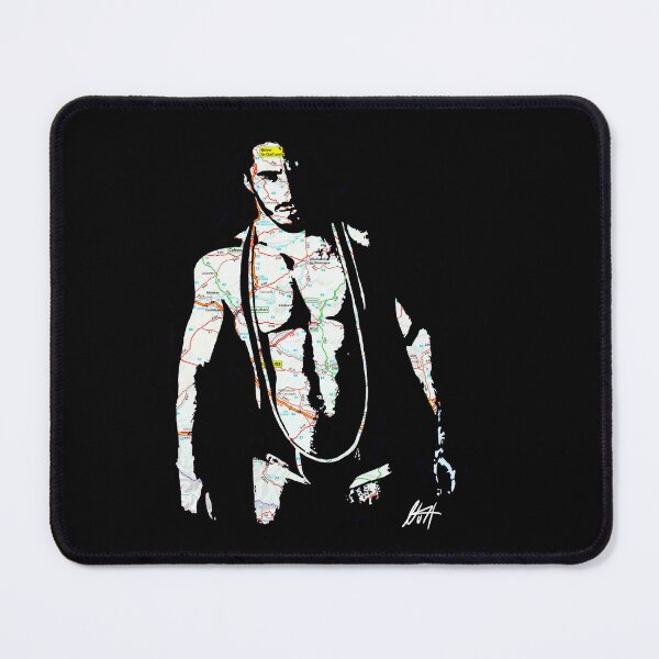 Item preview, Occitanie Dominance – Toulouse & Albi Muscled Daddy in Singlet Map Art designed and sold by NLMKArtStudio.