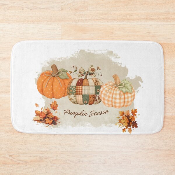 Item preview, Hello Fall Rustic Autumn Harvest Pumpkins Art designed and sold by Evercrest Life.