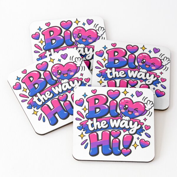 Item preview, Bi the Way Hi designed and sold by Left-Wing-Humor.