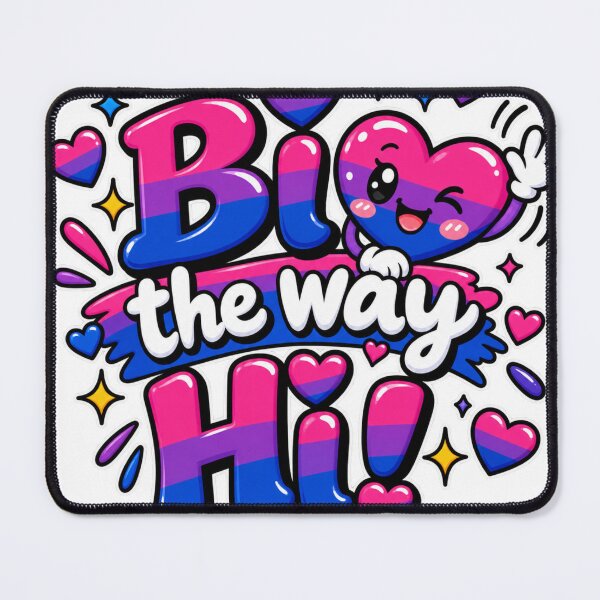 Item preview, Bi the Way Hi designed and sold by Left-Wing-Humor.