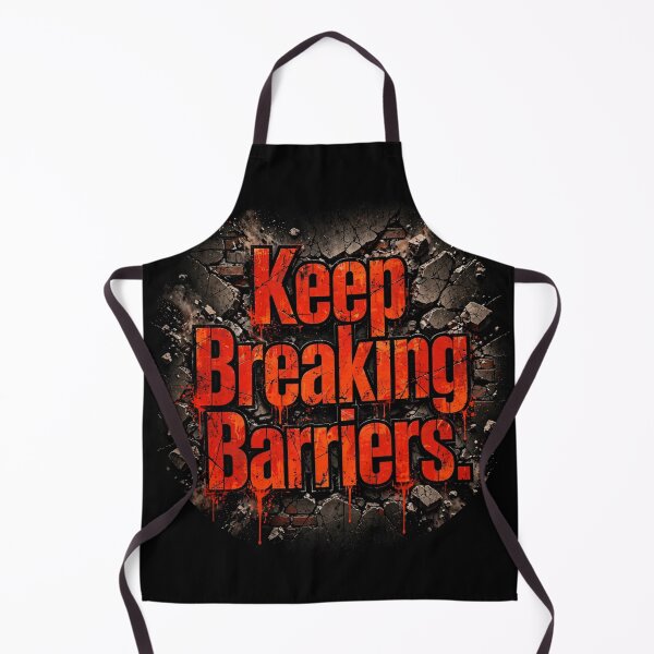 Item preview, Keep Breaking Barriers designed and sold by Geordesign.