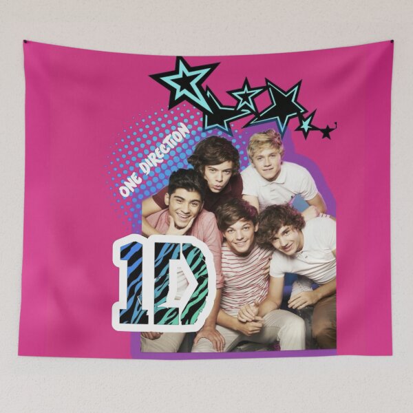 Item preview, Mochila rosa fucsia de One Direction (Se han añadido más artículos) designed and sold by VultraVi.