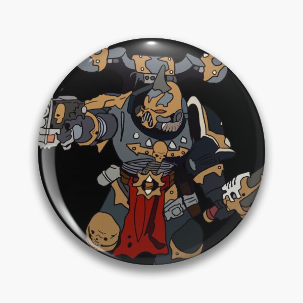 Item preview, Chaos Space Marine 40K designed and sold by DarkMoonEmblems.