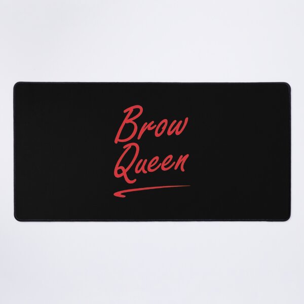 Item preview, Brow Queen Red Script Text Graphic designed and sold by ercszur.
