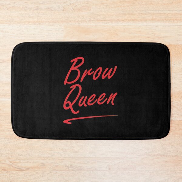 Item preview, Brow Queen Red Script Text Graphic designed and sold by ercszur.