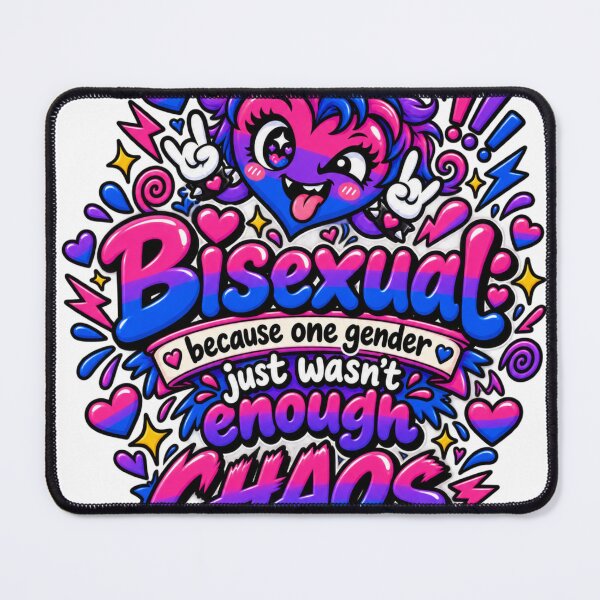 Item preview, Bisexual Chaos designed and sold by Left-Wing-Humor.