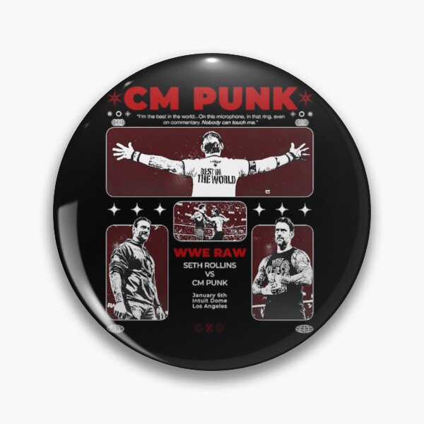 Item preview, Cm Punk Best In The World Wrestling Entertainment Raw Los Angeles Match designed and sold by JeyVel.