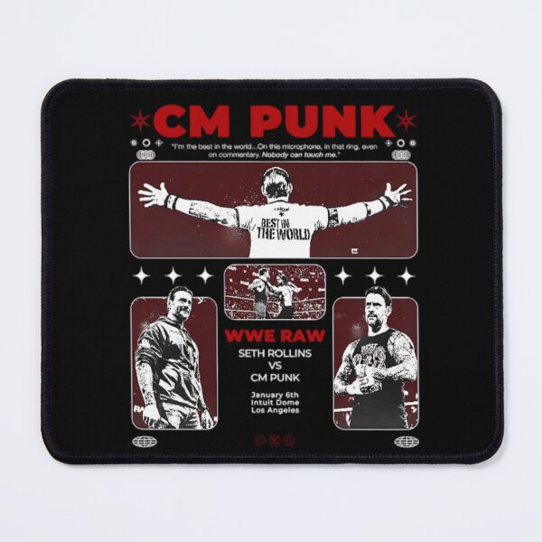 Item preview, Cm Punk Best In The World Wrestling Entertainment Raw Los Angeles Match designed and sold by JeyVel.