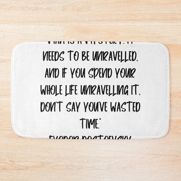 Item preview, Fyodor Dostoevsky Quotes designed and sold by 4ever-Undaunted.