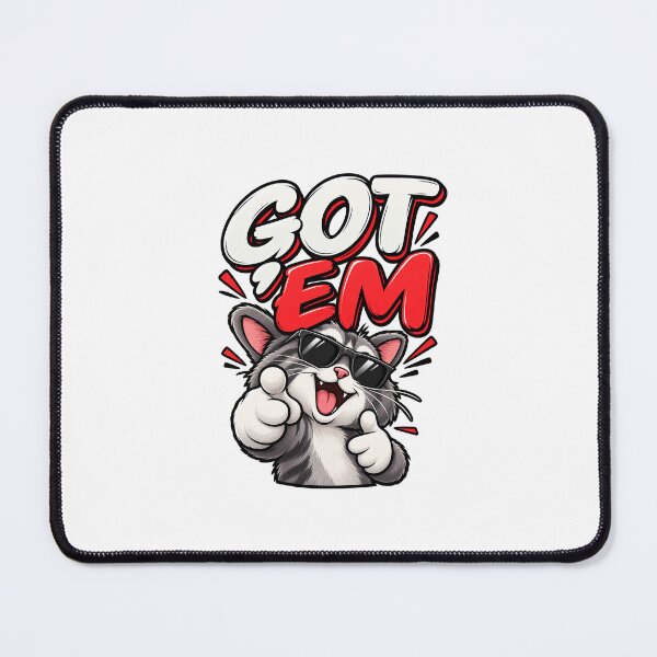 Item preview, Got ’Em Shirt, Funny Cat T-Shirt, Cool Cat Sunglasses Tee, Sassy Cat Shirt, Funny Animal Gift, Cat Lover Gift, Meme Shirt designed and sold by Pastexchange.