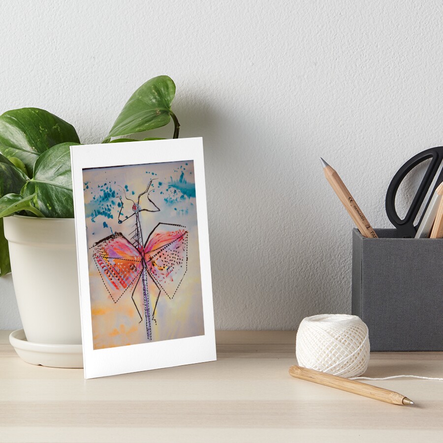 Item preview, Art Board Print designed and sold by WackAbstracts.