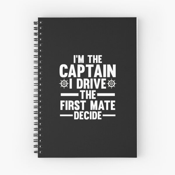 Item preview, Captain Drive First Mate Decide Funny Boating Ship Wheel designed and sold by ercszur.
