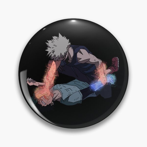 Item preview, Deku v. Bakugo designed and sold by DarkMoonEmblems.