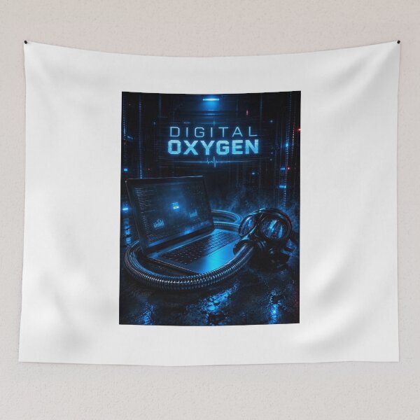 Item preview, Digital Oxygen – Cyberpunk Survival designed and sold by DansCreations42.