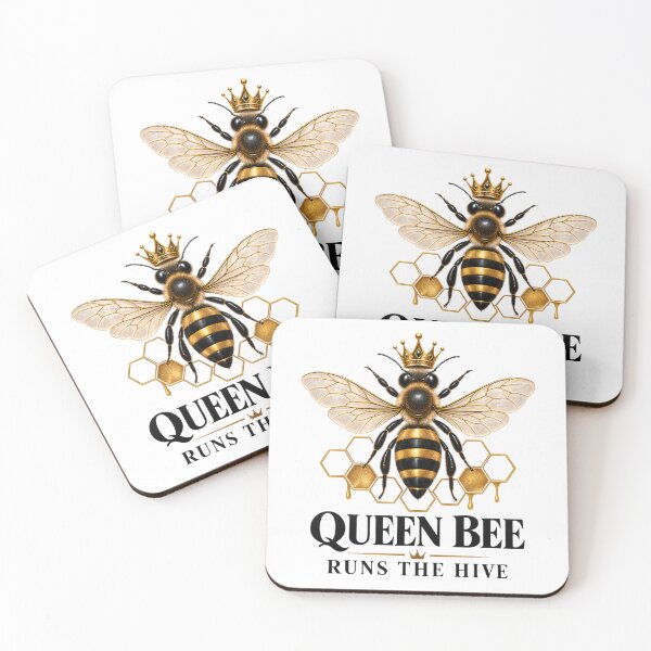 Item preview, Queen Bee Boss: gold honey, honey designed and sold by DesingScan.