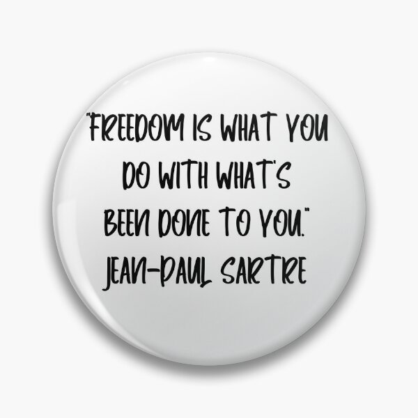 Item preview, Jean-Paul Sartre Quotes designed and sold by 4ever-Undaunted.