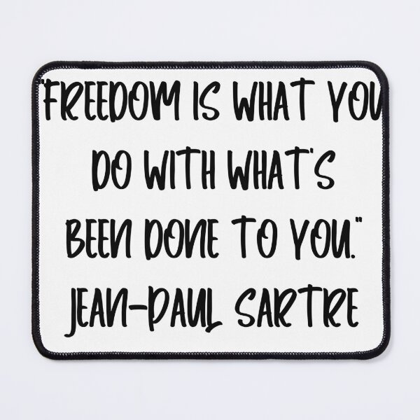 Item preview, Jean-Paul Sartre Quotes designed and sold by 4ever-Undaunted.