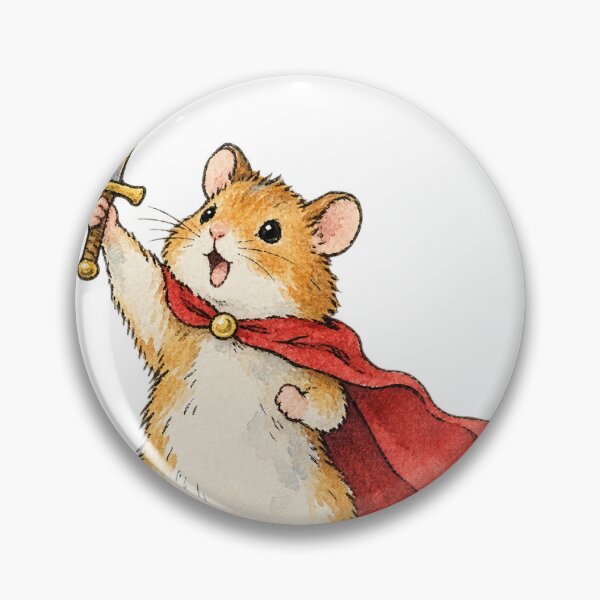 Item preview, Huzzah! Funny Hamster Meme Sticker designed and sold by Not Okay Supply Co..