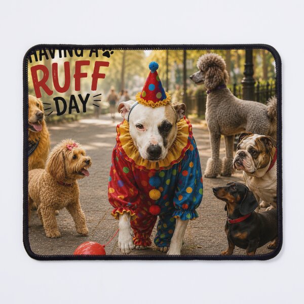 Item preview, Having a ruff day designed and sold by Durfee Art.