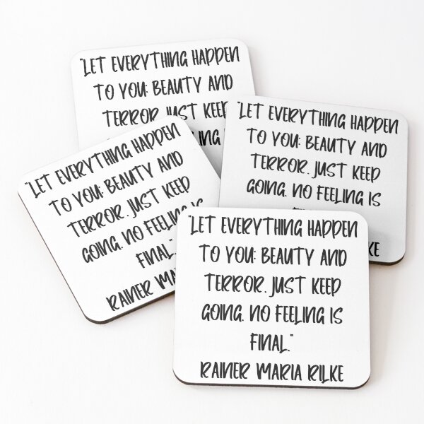 Item preview, Rainer Maria Rilke Quotes designed and sold by 4ever-Undaunted.