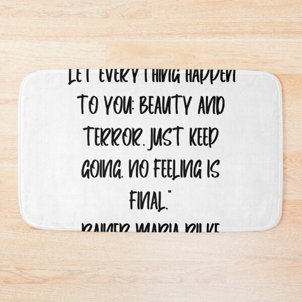 Item preview, Rainer Maria Rilke Quotes designed and sold by 4ever-Undaunted.
