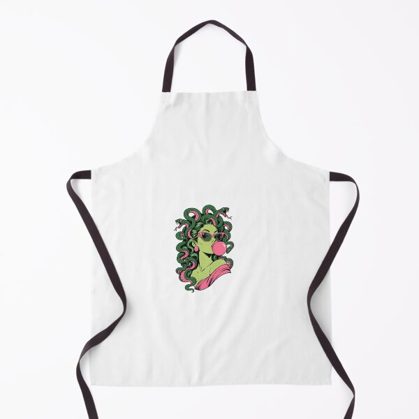 Item preview, Medusa Blowing Bubblegum – Sassy Greek Mythology Sticker designed and sold by Not Okay Supply Co..