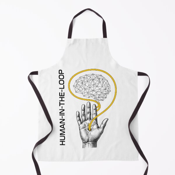 Item preview, Human-in-the-Loop AI: Engraved Tech Hand and Neural Brain Art designed and sold by Joseph Arc.