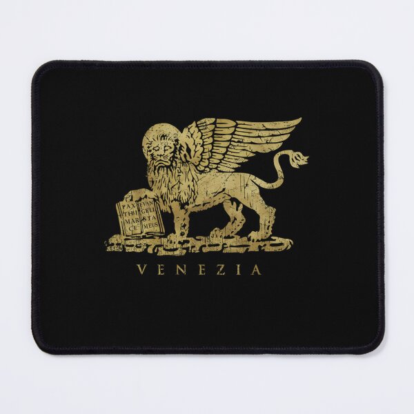 Item preview, Gold Winged Lion Of Venice Emblem designed and sold by SpellswordDRN.