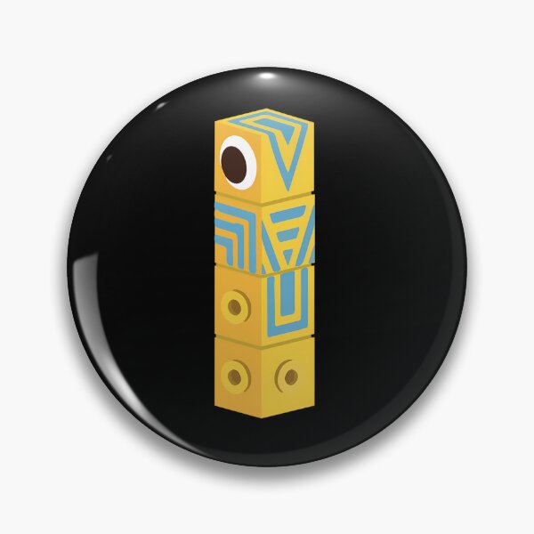 Item preview, Golden Geometric Cube Puzzle Character designed and sold by cayonnn.