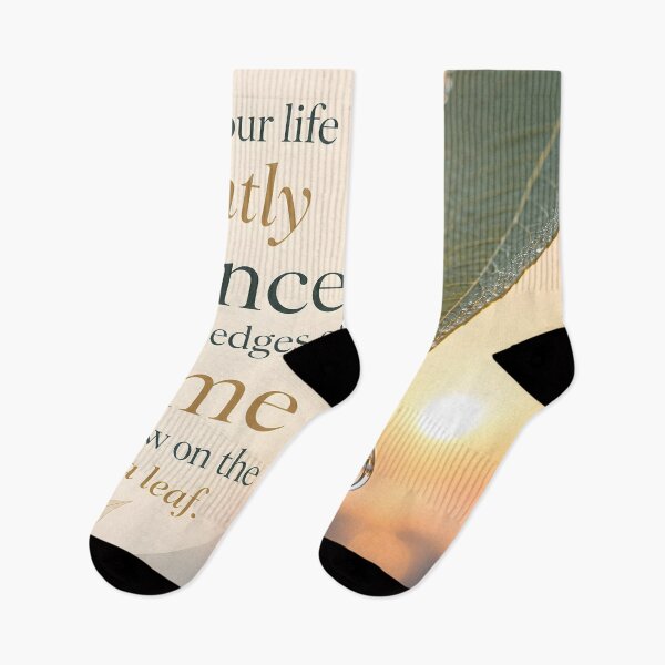 Item preview, Let Your Life Lightly Dance Inspirational Nature Quote designed and sold by GutyzDesignsES.