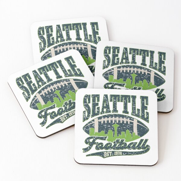 Item preview, Seattle Football Retro Skyline T-Shirt designed and sold by KristenYo30998.