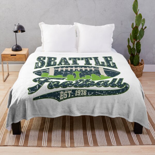 Item preview, Seattle Football Retro Skyline T-Shirt designed and sold by KristenYo30998.