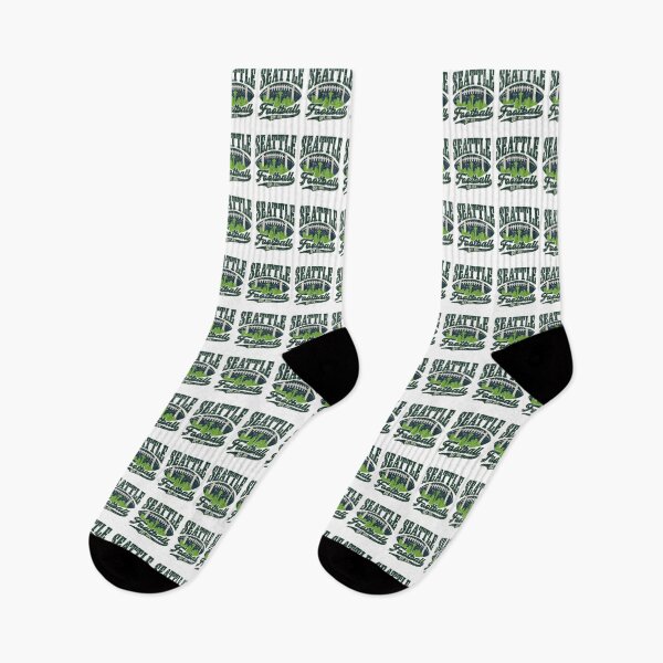 Item preview, Seattle Football Retro Skyline T-Shirt designed and sold by KristenYo30998.