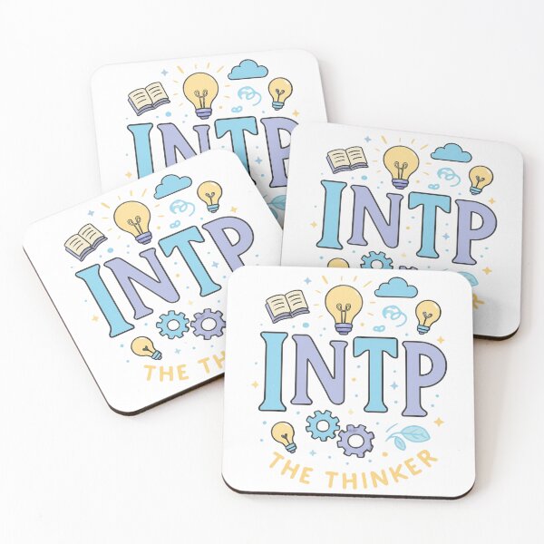 Item preview, INTP - MBTI quotes designed and sold by GUNAPRIYAA.