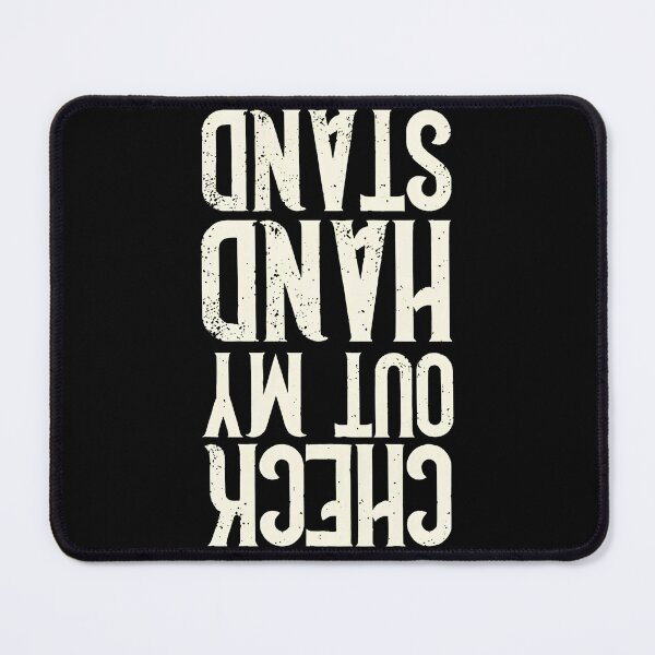 Item preview, Check Out My Hand Stand Distressed Typography Design designed and sold by ercszur.