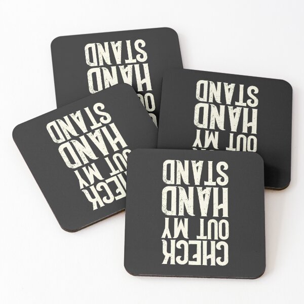 Item preview, Check Out My Hand Stand Distressed Typography Design designed and sold by ercszur.