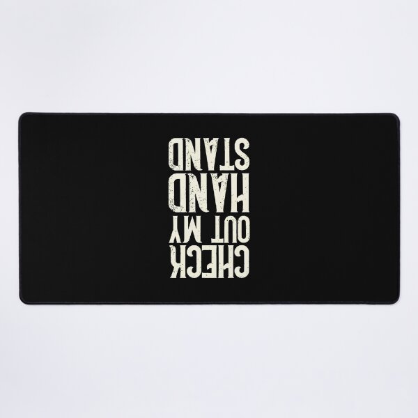 Item preview, Check Out My Hand Stand Distressed Typography Design designed and sold by ercszur.