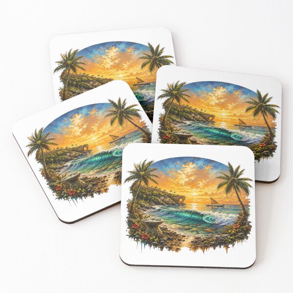 Item preview, Guåhan Golden Horizon: Ancient Latte, Sakman Spirit & Pacific Majesty 1a designed and sold by BlissBlvdShop.