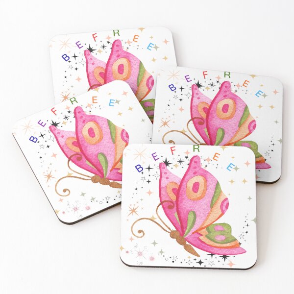 Item preview, Colorful Butterfly Be Free. designed and sold by Kuevitaglowshop.