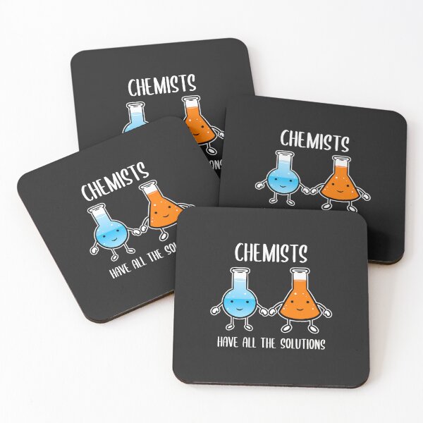 Item preview, Chemists Have All The Solutions Cute Science Pun designed and sold by ercszur.