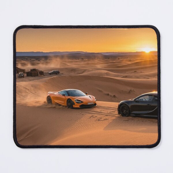 Item preview, Sahara Supercars: Bugatti Chiron and McLaren P1 Conquest in the Moroccan Desert designed and sold by AkilaCreations .