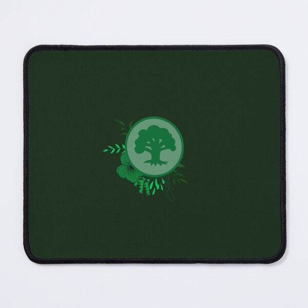 Item preview, Green Mana Floral designed and sold by DarkMoonEmblems.