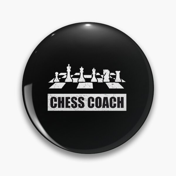 Item preview, Chess Coach Strategy Game Board Pieces Design designed and sold by ercszur.