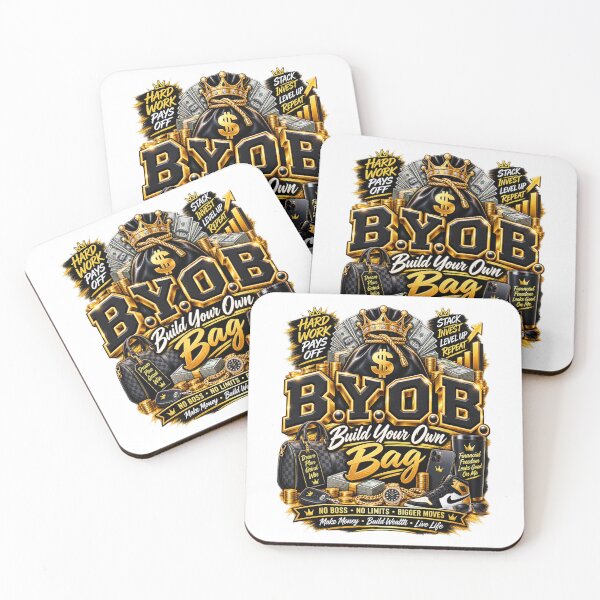 Item preview, B.Y.O.B. Build Your Own Bag – Money Mindset Entrepreneur Motivation designed and sold by BilcoStillbaze.