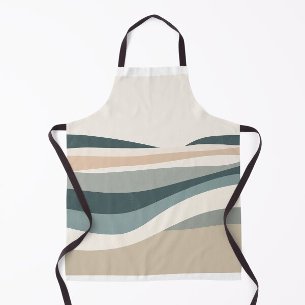 Item preview, Minimalist Coastal Landscape Abstract Organic Waves designed and sold by Zaramodo.